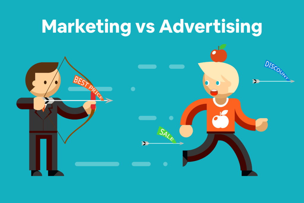 marketing vs advertising