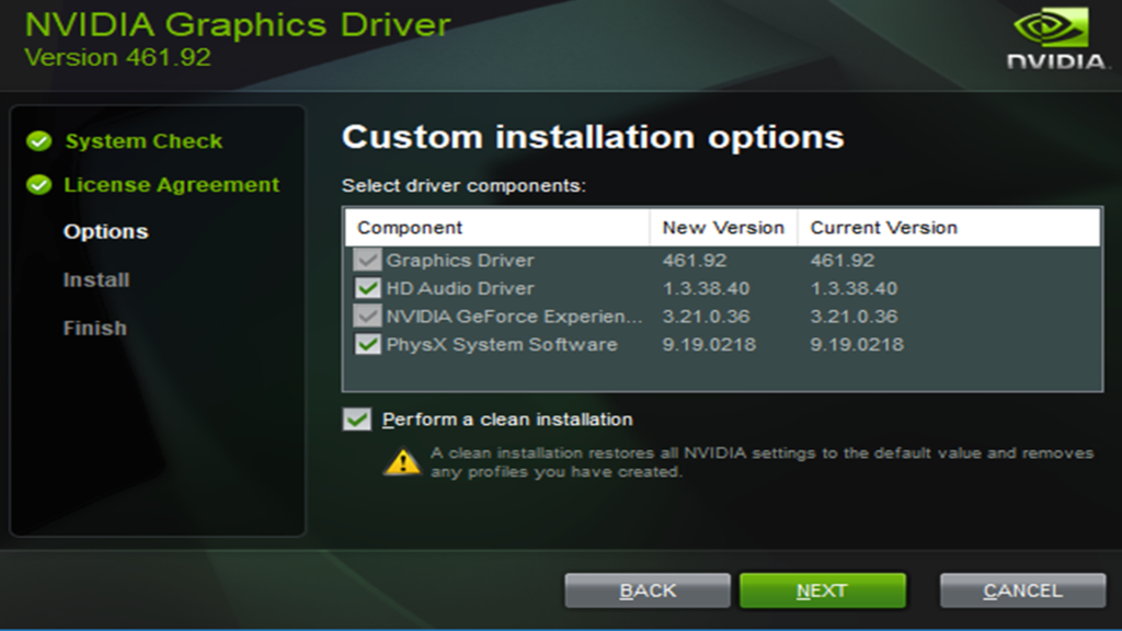 Update the Latest Nvidia Drivers